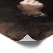 Poster Jimmy Carter | La peinture du président américain (Coin)