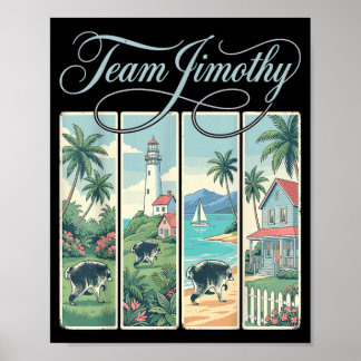 Poster Jimothy Raton Lutin Ordures Équipe Jimothy