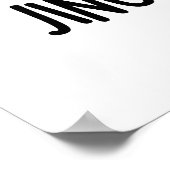 Poster Jingle Bell Guac Amusant Avocado de Noël (Coin)