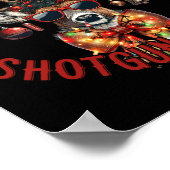 Poster Jingle Bells Shotgun Shells Funny Hunter Hunter (Coin)