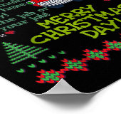 Poster Jingle Joe Biden Xmas Carol Trump Noël laid S (Coin)