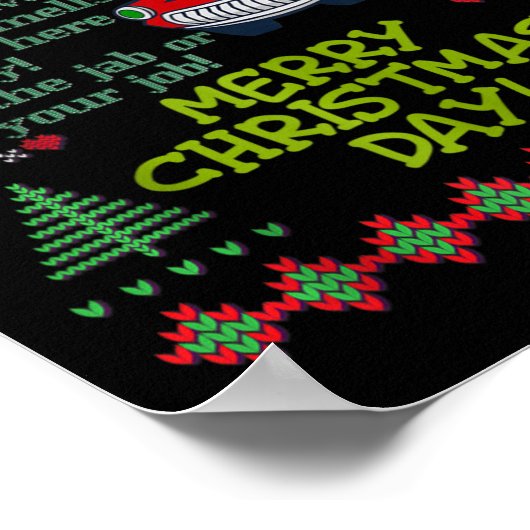 Poster Jingle Joe Biden Xmas Carol Trump Noël laid S (Coin)