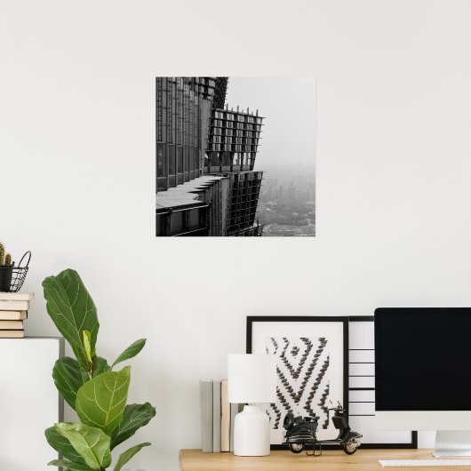 Poster Jinmao (Bureau à domicile)