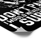 Poster Jiu Jitsu Bjj Jiu Jitsu Ne paniquez jamais (Coin)