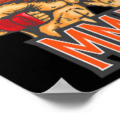 Poster Jiu-jitsu, Boxe, Kickboxing, Et Mma S (Coin)