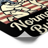 Poster Jiu jitsu papa comme un papa normal mais plus cool (Coin)