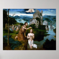 Joachim Patinir Le Baptême du Christ