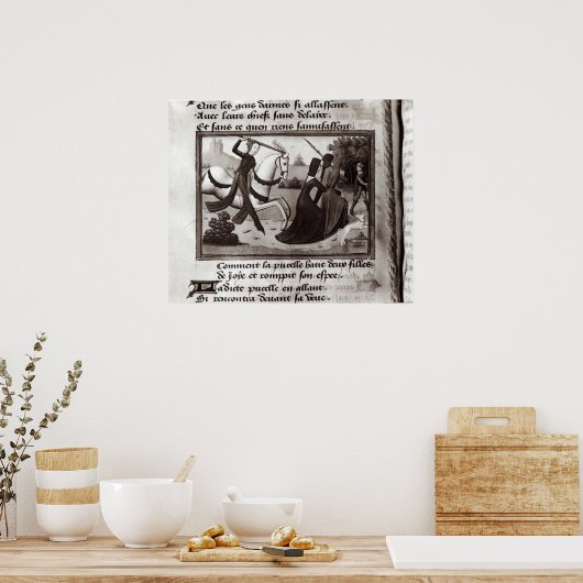 Poster Joan d'Arc (Cuisine)