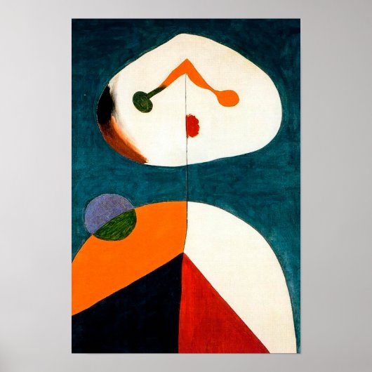 Poster joan miro peintures art, art abstrait (Devant)