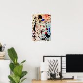 Poster joan miro peintures art, art abstrait (Bureau à domicile)