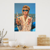 Poster Joanna Lumley en Patsy Stone (Cuisine)
