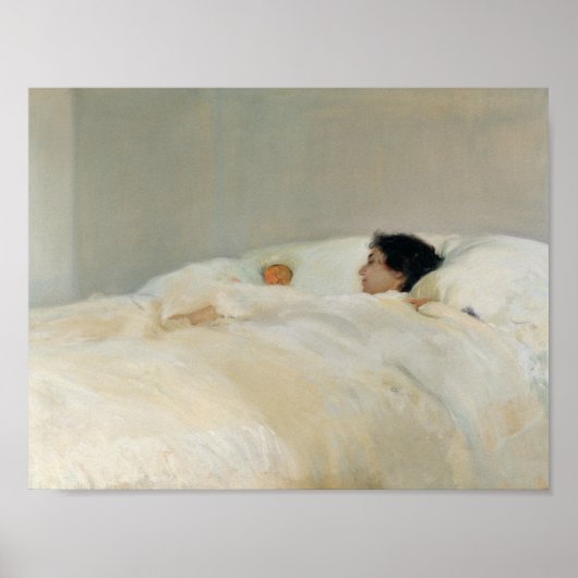 Poster Joaquin Sorolla - Mère (Devant)