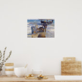 Poster Joaquin Sorolla - Pêcheur valencien (Cuisine)