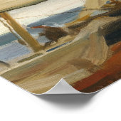 Poster Joaquin Sorolla - Valencia Beach (Coin)