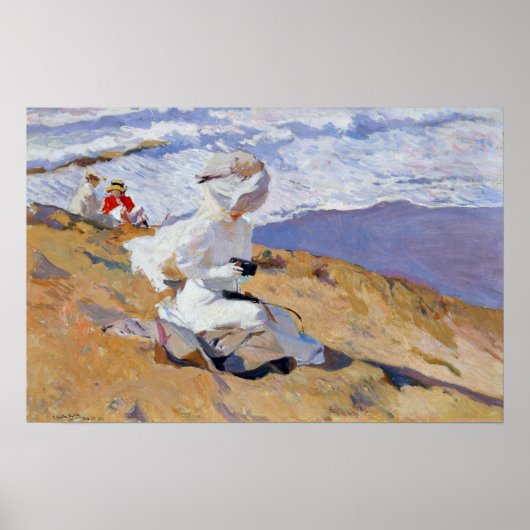 Poster Joaquín Sorolla y Bastida Capturer le moment (Devant)