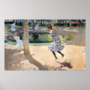Poster Joaquín Sorolla y Bastida La Corde Skipper