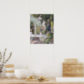 Poster Joaquín Sorolla y Bastida Les Jardins (Cuisine)