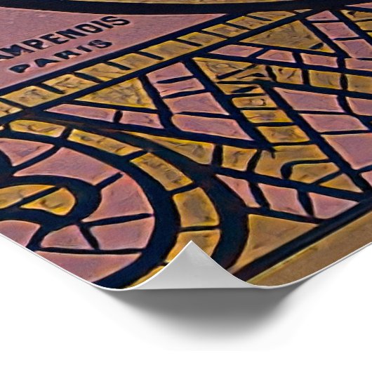 Poster Job (1896) par Alphonse Mucha (Coin)