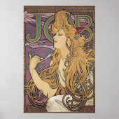Poster Job (1896) par Alphonse Mucha (Devant)