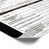 Poster Job Application Funny Y Halloween Costume Trick Or (Coin)