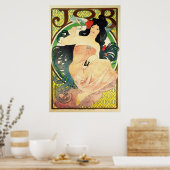 Poster JOB d'Alphonse Mucha (Cuisine)