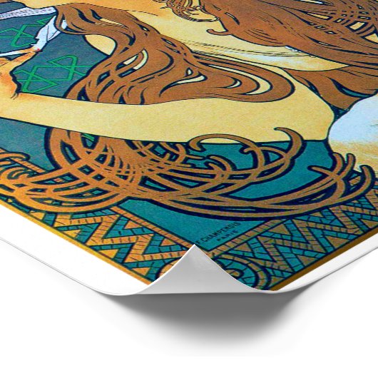 Poster JOB, Mucha (Coin)