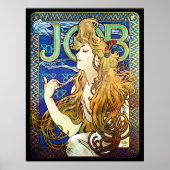 Poster JOB par Alphonse Mucha (Devant)