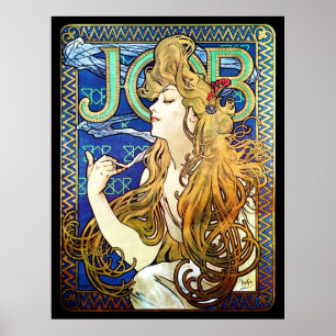 Poster JOB par Alphonse Mucha