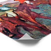 Poster Jockey et cheval, Edgar Degas (Coin)