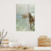 Poster Jockeys Before the Race par Edgar Degas (Cuisine)