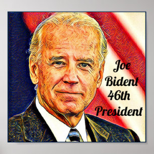 Poster Joe Biden-46e Président_