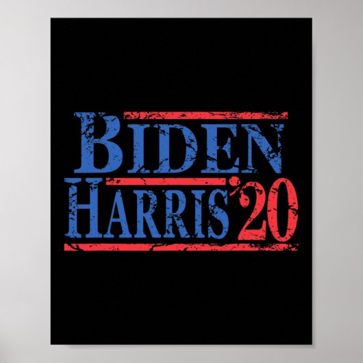 Poster Joe Biden Kamala Harris 2020 (Devant)
