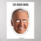 Poster Joe Biden Mask Cutout (Devant)