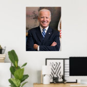 Poster Joe Biden Official Portrait, ZSSG (Bureau à domicile)