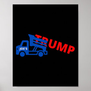 Poster Joe Biden Trump Trump Truck