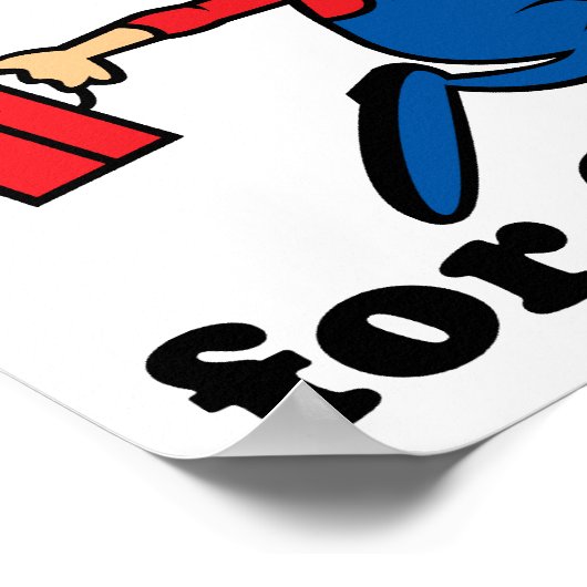 Poster Joe le plombier d'Obama (Coin)