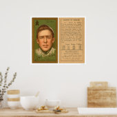 Poster Joe Tinker Cubs Baseball 1911 (Cuisine)