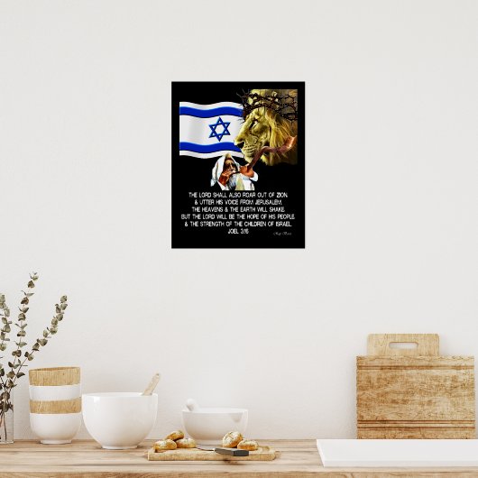 Poster Joel 3:16 (Cuisine)