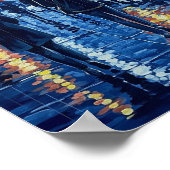 Poster Joe's Place Downtown Night Scene (Coin)