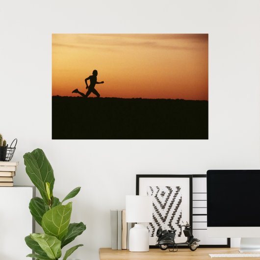 Poster Jogger (Bureau à domicile)