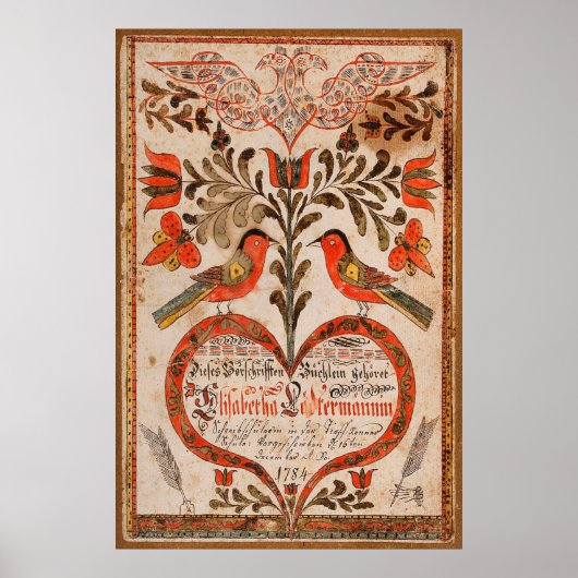 Poster Johann Adam Eyer /Couverture pour un livre / (Devant)