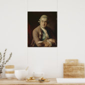 Poster Johann Christian Bach, 1776 (Cuisine)