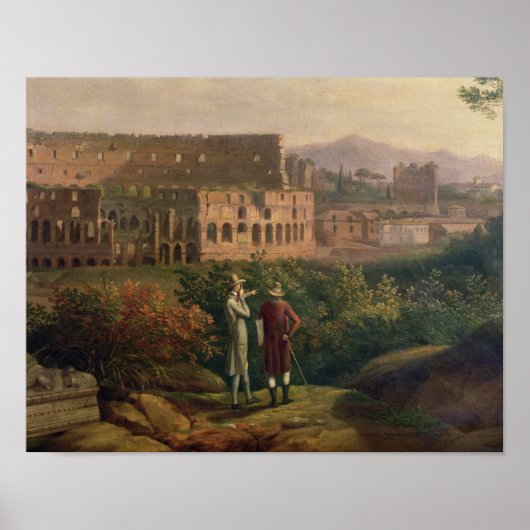 Poster Johann Wolfgang von Goethe visite (Devant)
