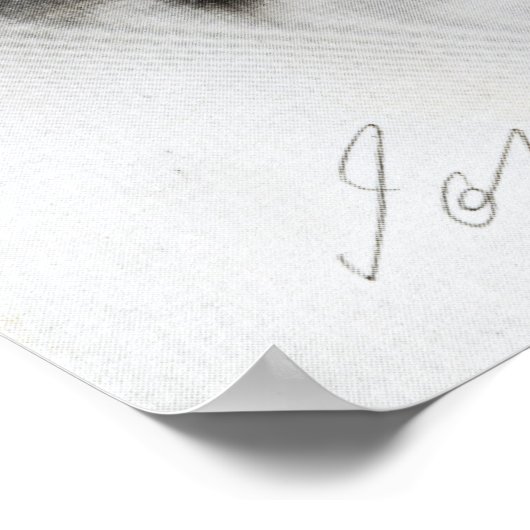 Poster Johannes Brahms (Coin)