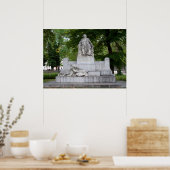 Poster Johannes Brahms (Cuisine)