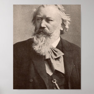 Poster Johannes Brahms