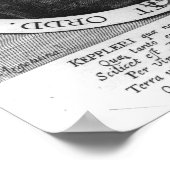 Poster Johannes Kepler 1590 (Coin)