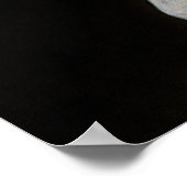 Poster Johannes Vermeer - Étude d'une jeune femme (Coin)