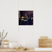 Poster Johannes Vermeer - L'Astronome (Cuisine)