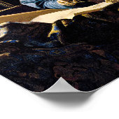 Poster Johannes Vermeer - Le Géographe (Coin)